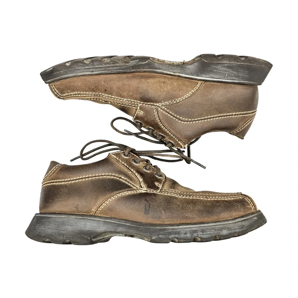 Bed Stu Shoes Men's Size 8 US 42 EU‎ VTG Brown Leather Chunky Sole Oxfords Shoes